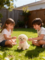 Nicoo Interactive Robot Dog | Runs, Barks, Wags its Tail | Plush, Battery-Powered Toy