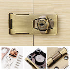 Door lock bolt | Installation without drilling with key