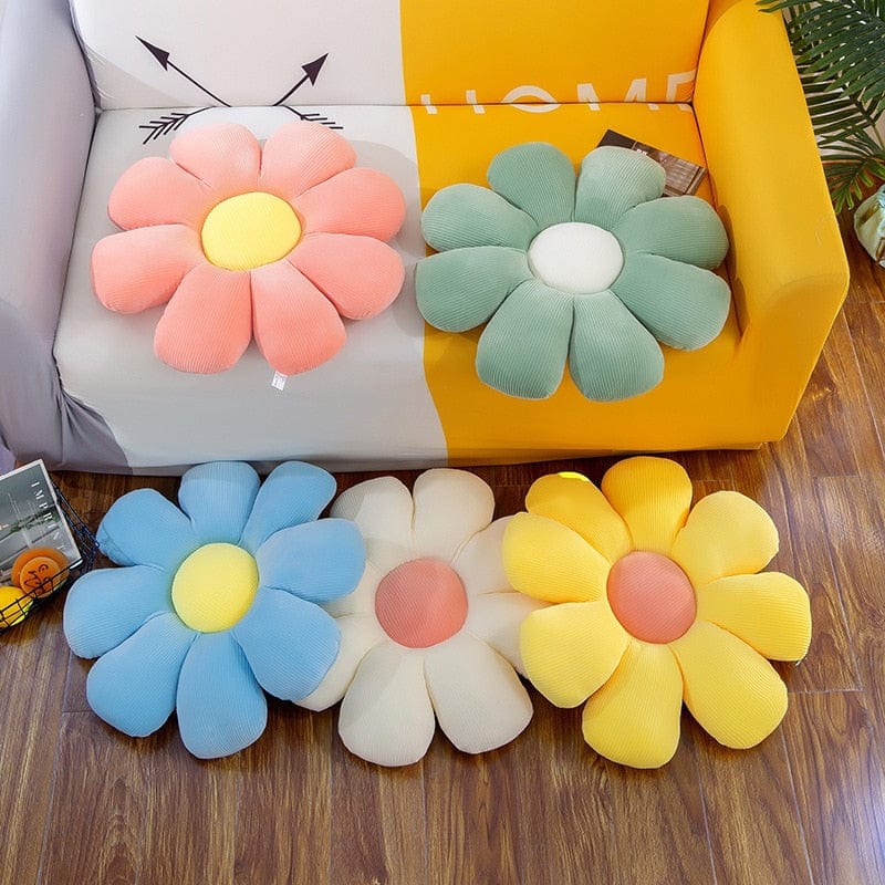 Blossom-shaped cushion Vinantica