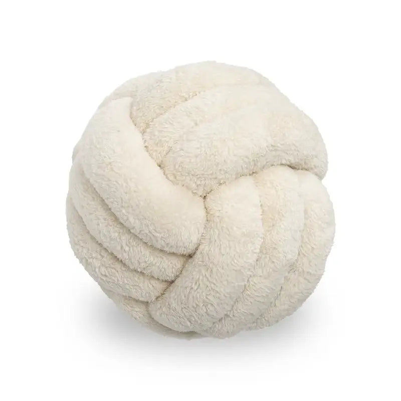 Cozy handmade tufted throw pillow