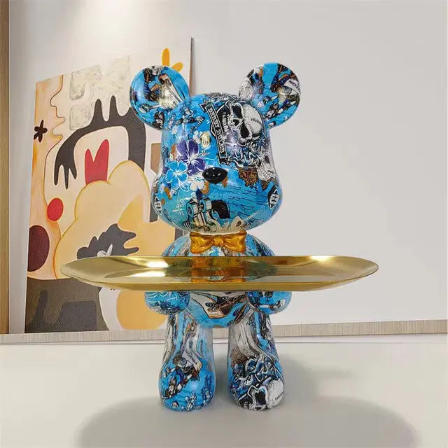 StreetPaws - Graffiti-Bear-Figure