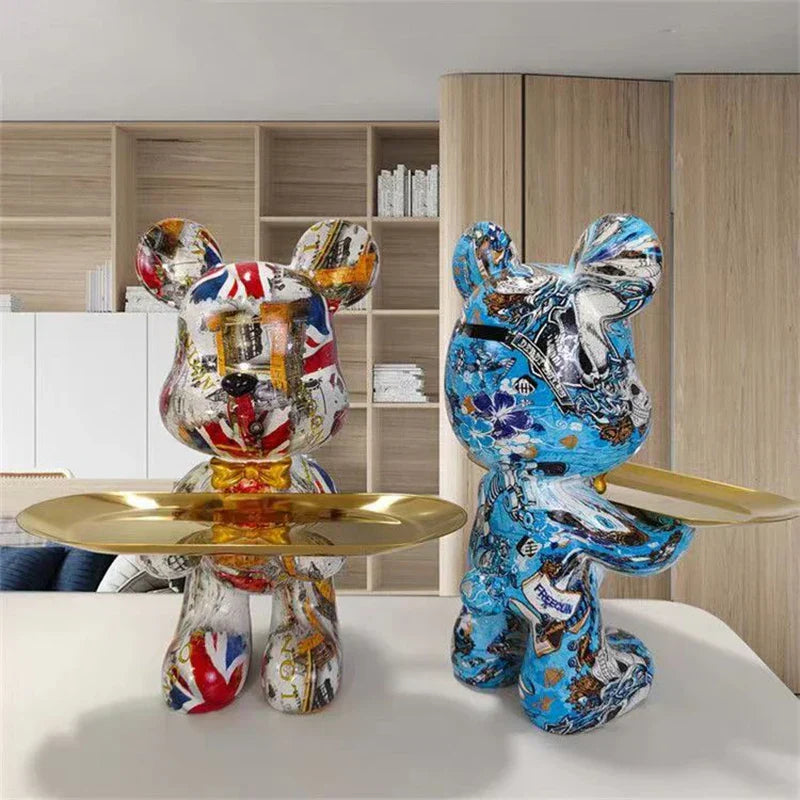StreetPaws - Graffiti-Bear-Figure
