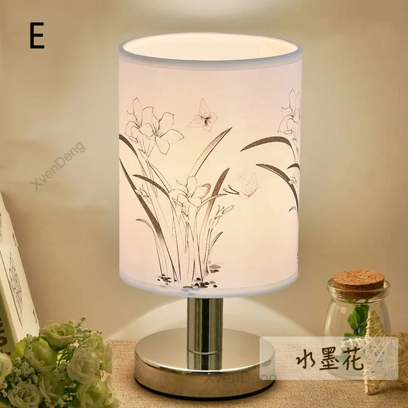 Modern Iron Table Lamp LED Cloth Nordic Desk Light - Perfect for Living Room, Bedroom, Bedside, Study, and Home Decor Lighting Fixtures