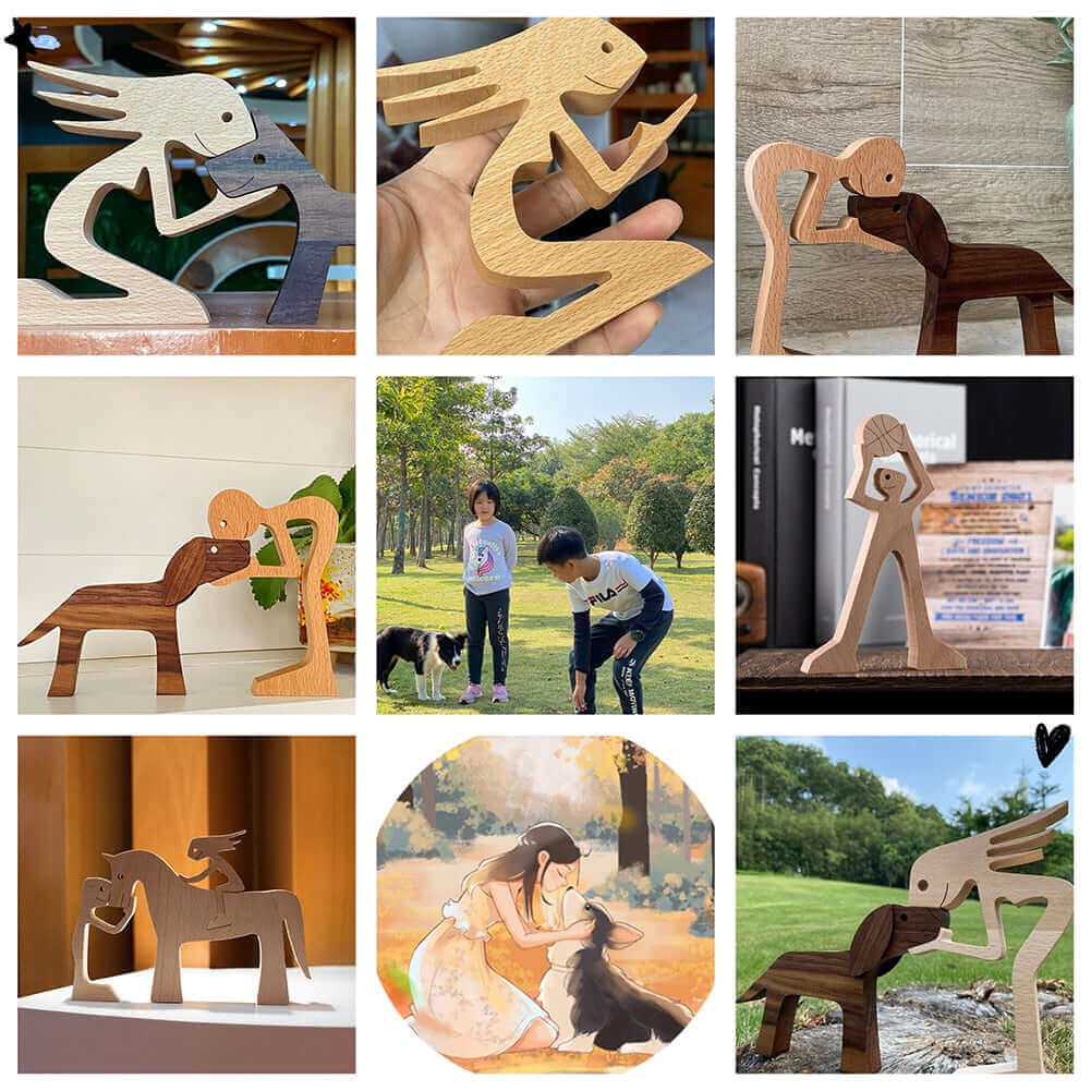 Danish Wooden Animal Ornaments