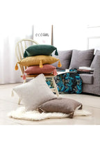 Lino Throw Pillow Cover | Vinantica