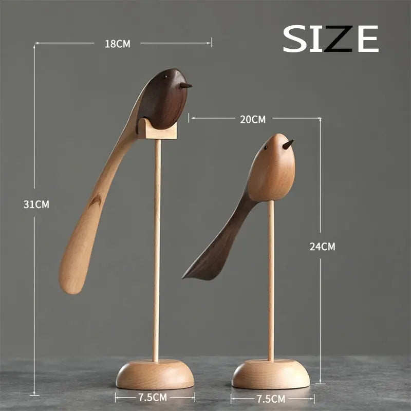 Danish Wooden Birds