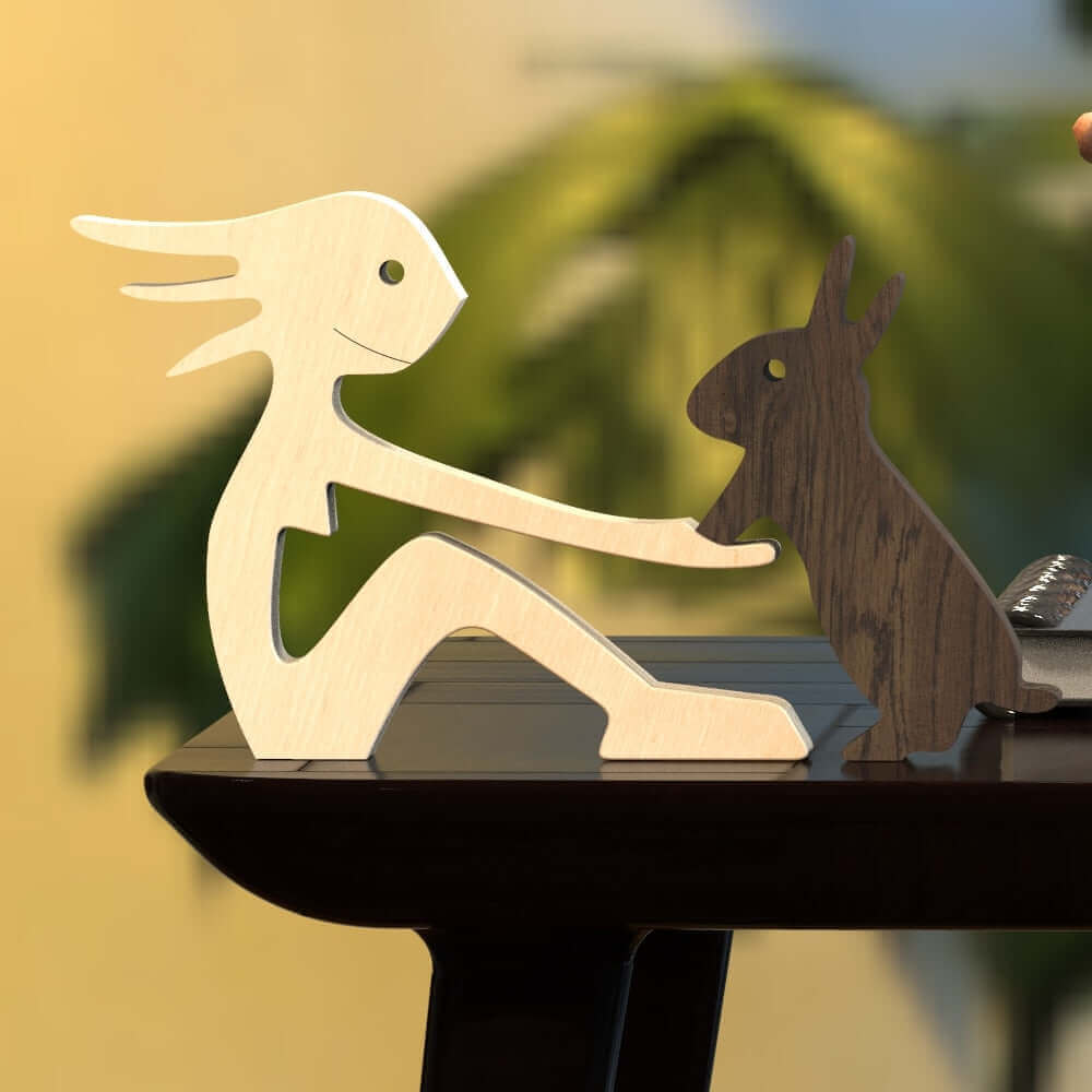 Danish Wooden Animal Ornaments