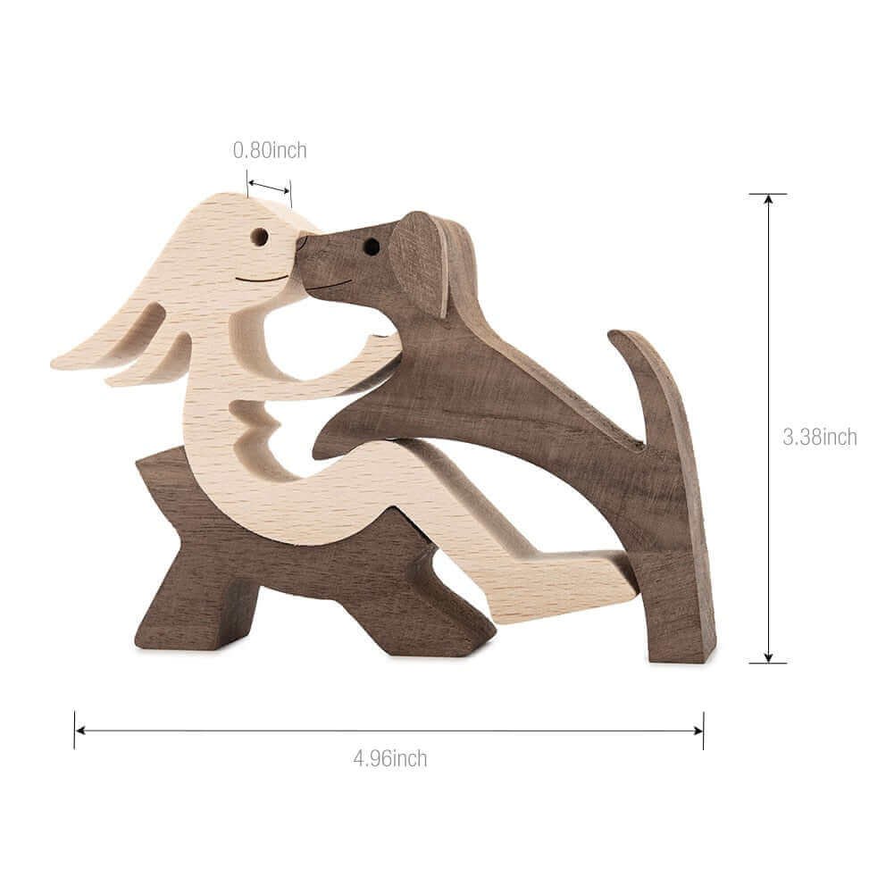 Danish Wooden Animal Ornaments