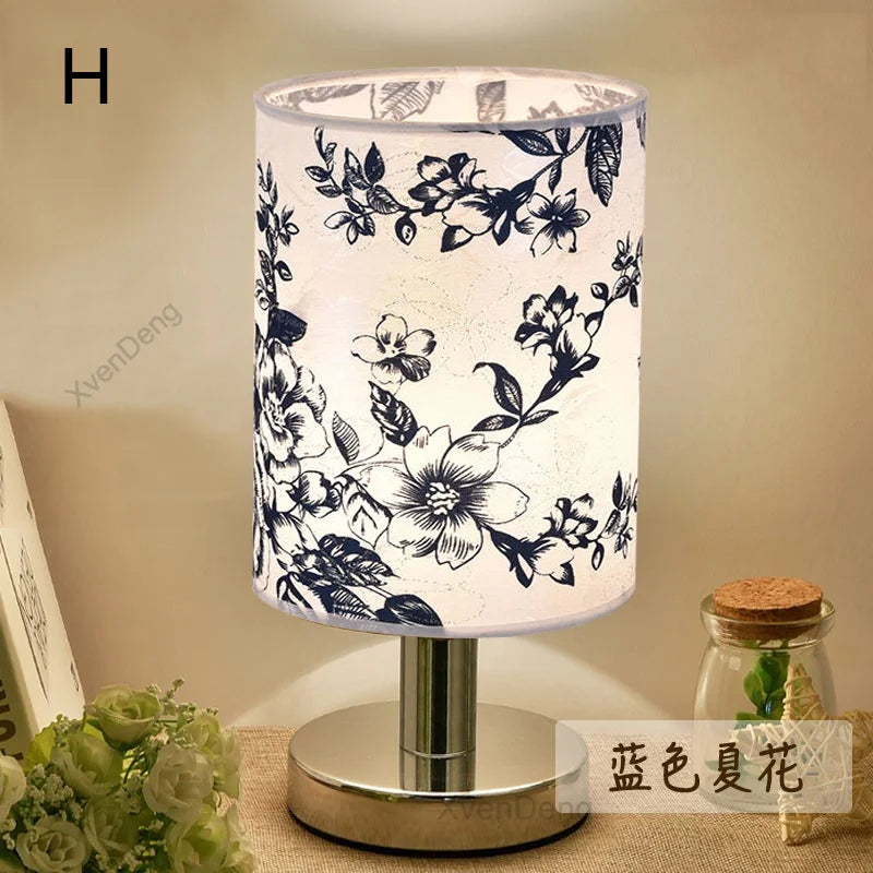 Modern Iron Table Lamp LED Cloth Nordic Desk Light - Perfect for Living Room, Bedroom, Bedside, Study, and Home Decor Lighting Fixtures