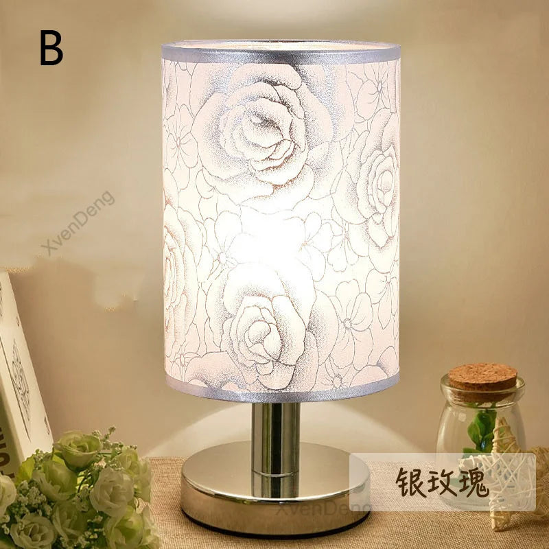 Modern Iron Table Lamp LED Cloth Nordic Desk Light - Perfect for Living Room, Bedroom, Bedside, Study, and Home Decor Lighting Fixtures