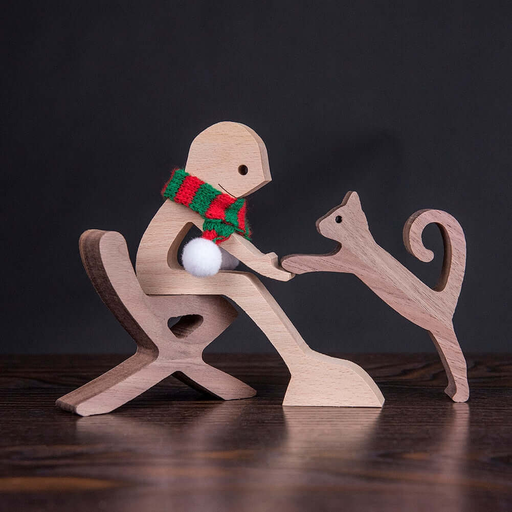 Danish Wooden Animal Ornaments