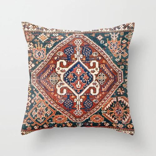 Nordic cushion cover in Moroccan style, Indian boho luxury living room bedroom cushion cover, lumbar pillow, home decoration