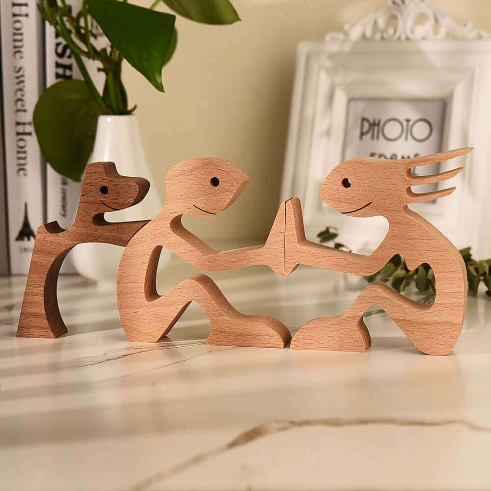 Danish Wooden Animal Ornaments
