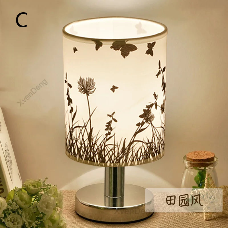 Modern Iron Table Lamp LED Cloth Nordic Desk Light - Perfect for Living Room, Bedroom, Bedside, Study, and Home Decor Lighting Fixtures