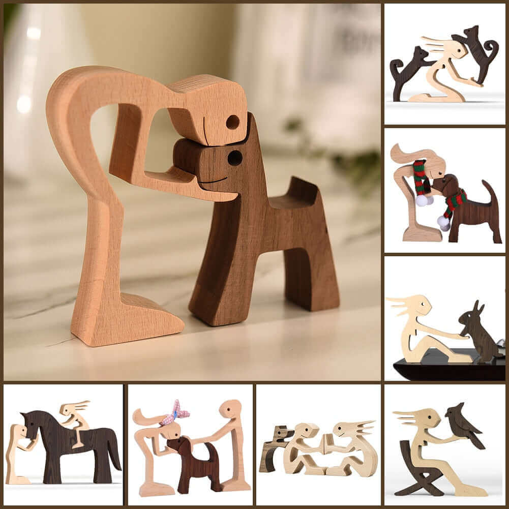 Danish Wooden Animal Ornaments