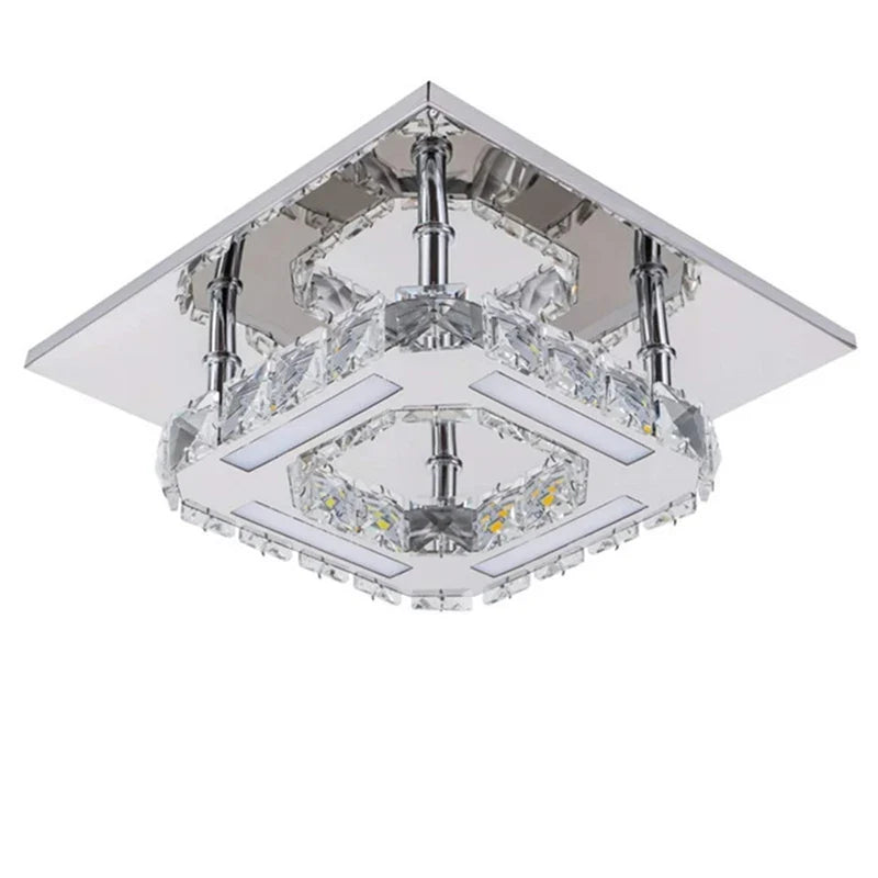 Ceiling Lamp Lights - Decorative LED Lamps For Room Chandelier Crystal Chandeliers - Home Kitchen Bedroom Living Modern Dining Hallway