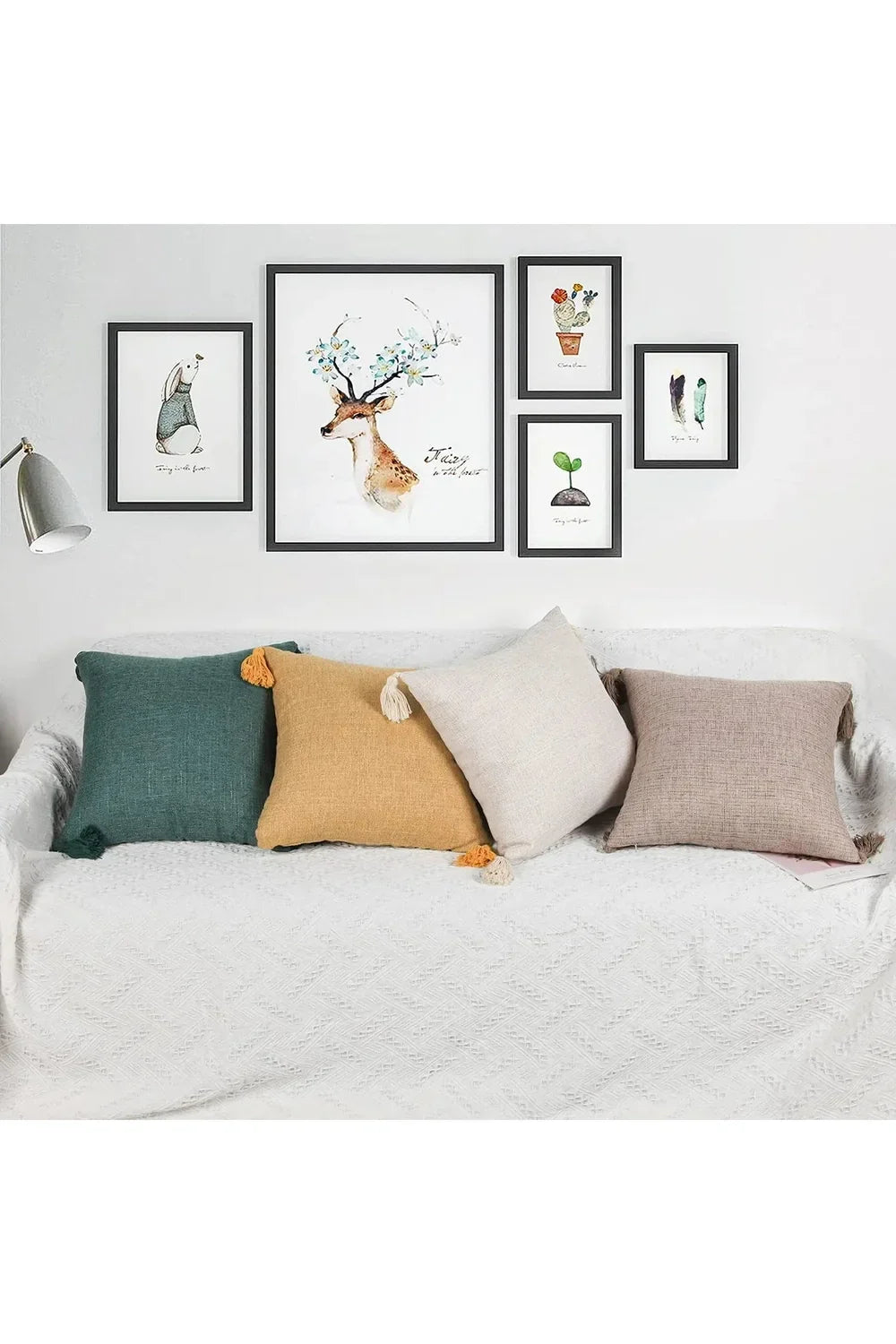 Lino Throw Pillow Cover | Vinantica
