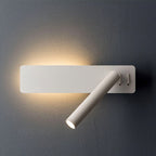 LED wall lights | adjustable arm, warm light