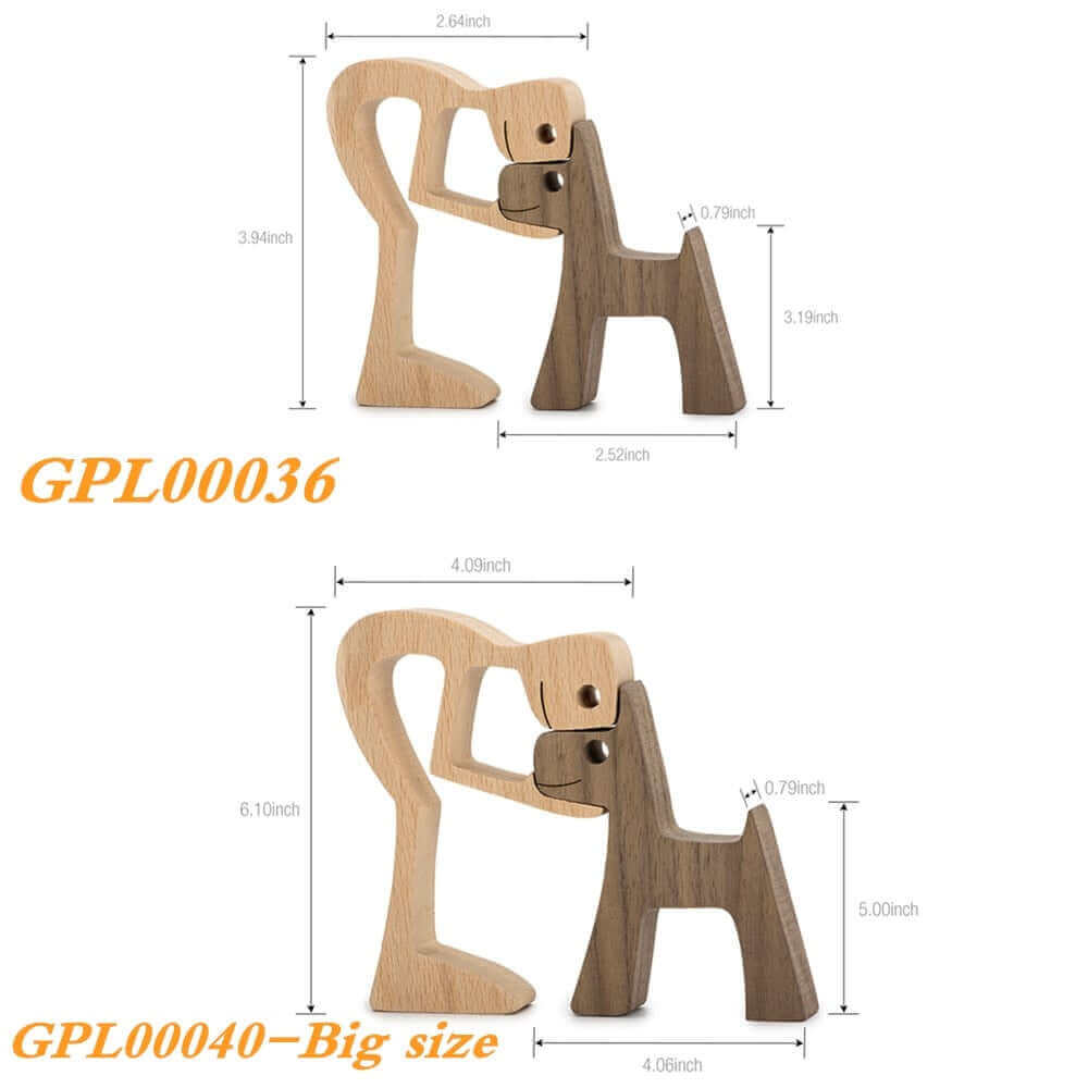 Danish Wooden Animal Ornaments