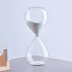 Glass Sand Timer | Stylish Decoration with 5/10/30/60 Minutes Indication