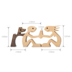 Danish Wooden Animal Ornaments