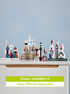 Home Decoration Living Room Kawaii Accessories Sculptures & Figures Character Shapes Cute Wood Handmade Europe Household Items