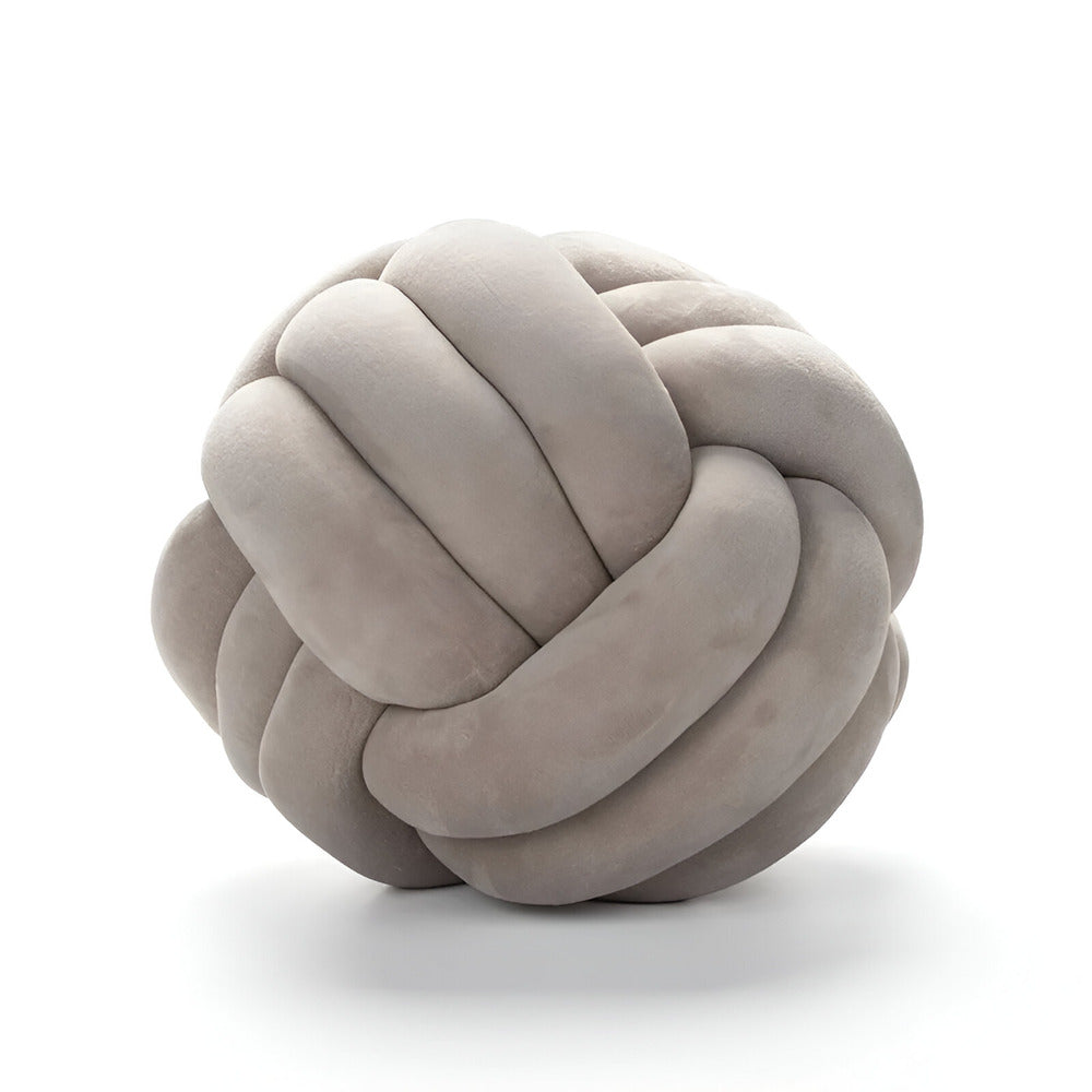 Handmade Knotted Round Decorative Pillow