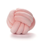Handmade Knotted Round Decorative Pillow
