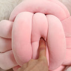 Handmade Knotted Round Decorative Pillow