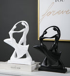 SwayDuo | Modern dancing resin sculpture