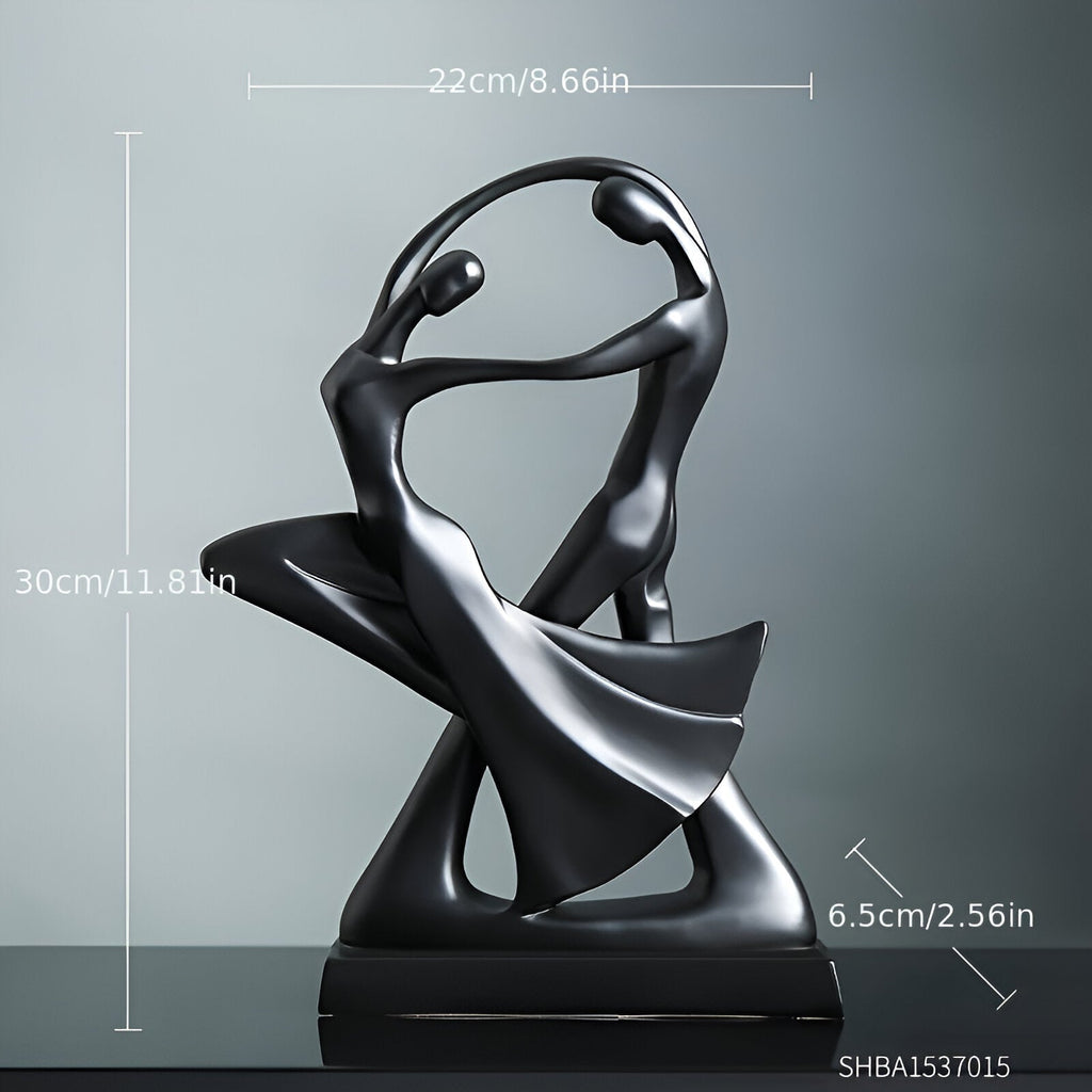 SwayDuo | Modern dancing resin sculpture