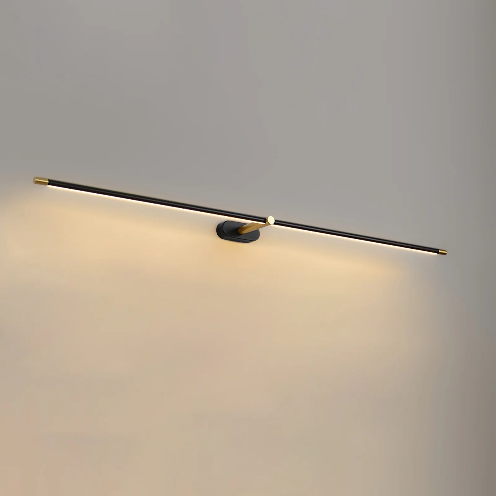 Vinantica | LED Bathroom Mirror Wall Lamp – Minimalist Wall Sconce with Warm Light, Aluminum 70/100/130 cm