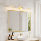 Vinantica | LED Bathroom Mirror Wall Lamp – Minimalist Wall Sconce with Warm Light, Aluminum 70/100/130 cm