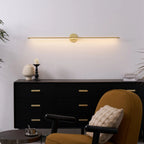 Vinantica | LED Bathroom Mirror Wall Lamp – Minimalist Wall Sconce with Warm Light, Aluminum 70/100/130 cm
