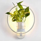 LED Wall Light with Integrated Plants – Designer Wall Lights for Interiors