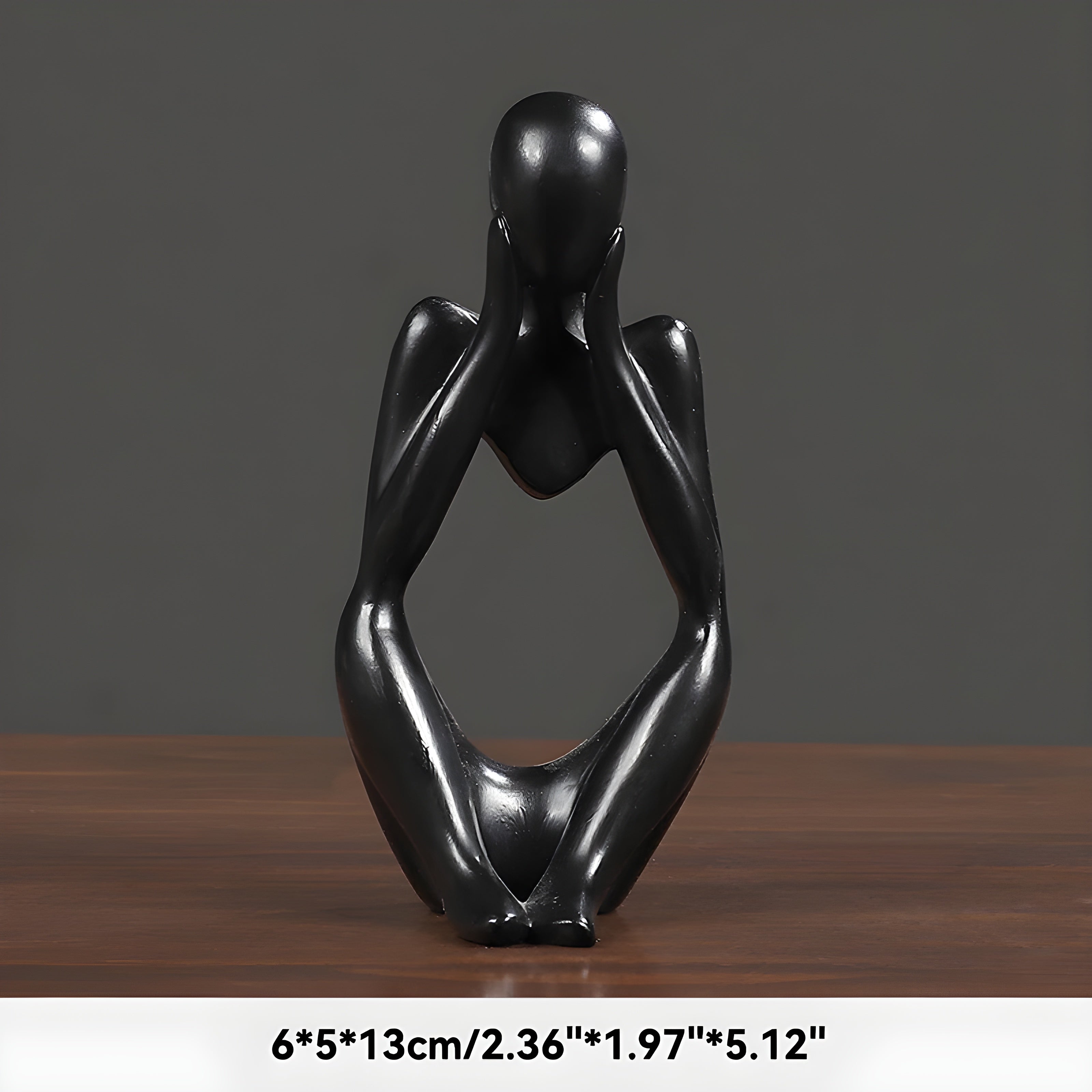 Abstract Thinker Sculpture Home Decor