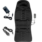 8-Mode heated massage seat cushion for back, neck & full body relaxation – Perfect for car & home