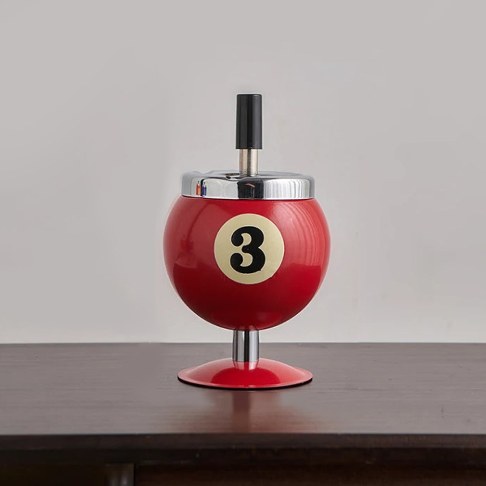 Metal Billiard Ashtray