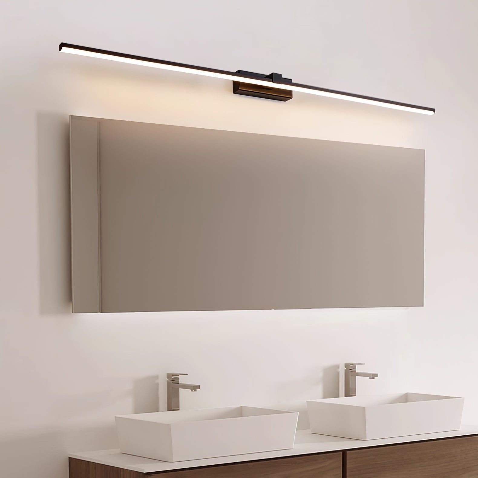 Metal Linear Mirror Lamp bracket Wall Light | Vinantica