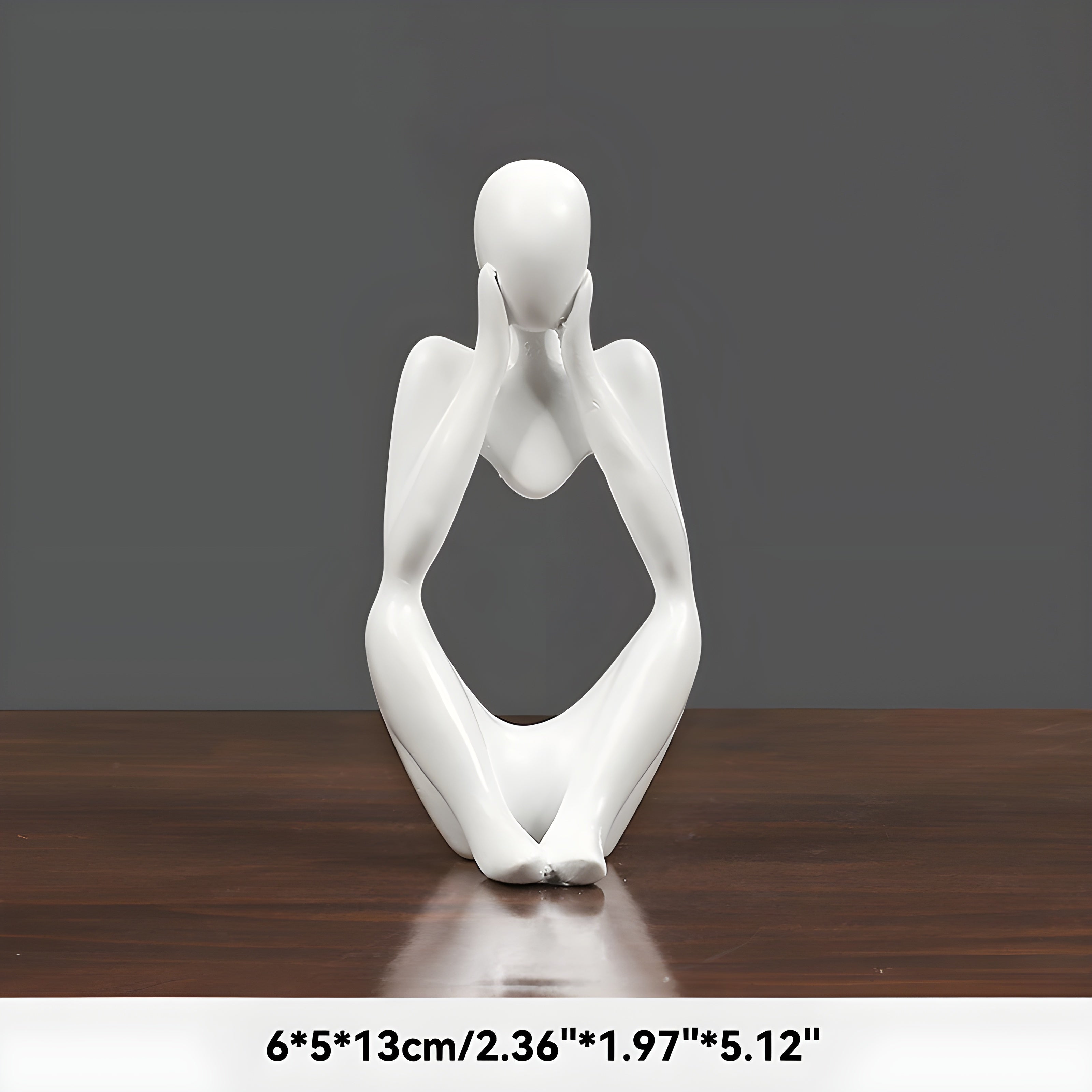 Abstract Thinker Sculpture Home Decor