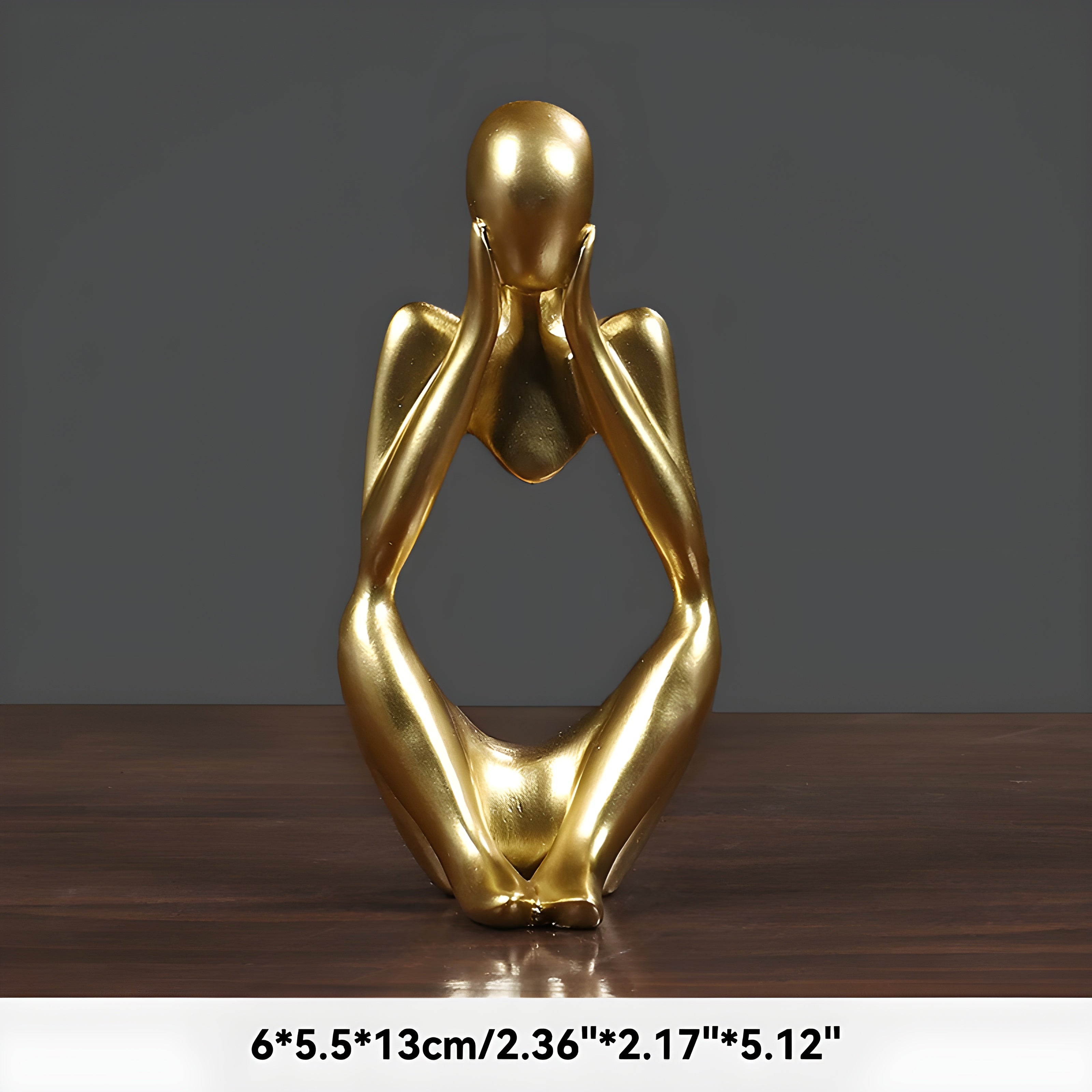 Abstract Thinker Sculpture Home Decor
