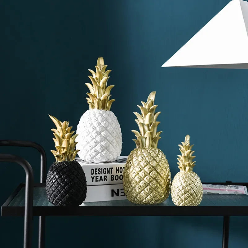 Gold Pineapple Home Decor