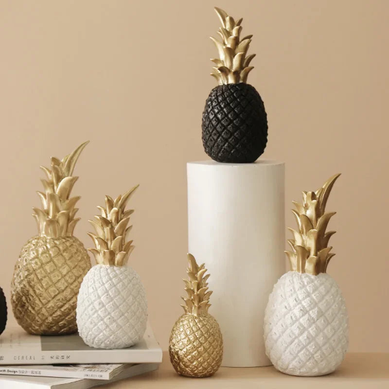 Gold Pineapple Home Decor