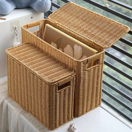 Decorative Rattan Storage Box
