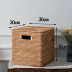 Rectangular Rattan Storage Basket