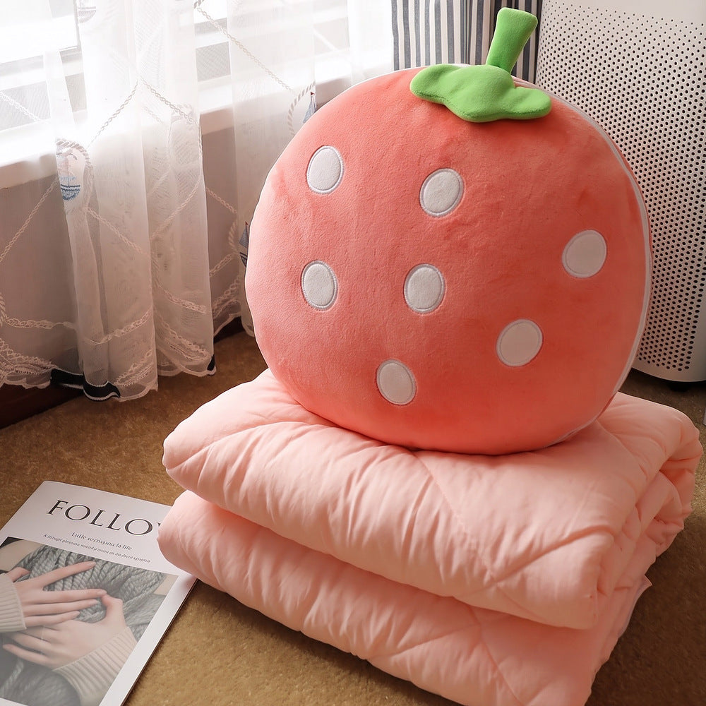 Plush pillow in fruity design Vinantica