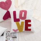 Decorative Pillowcase with Heart Pattern Vinantica