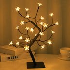 Room Decoration Cherry Blossom Lamp Maple Leaf Desktop Creativity