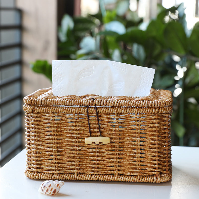 Handwoven Decorative Storage Box