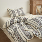 Striped bedding set